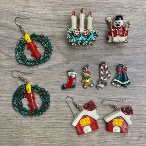 Vintage Christmas Jewelry‎ bundle
